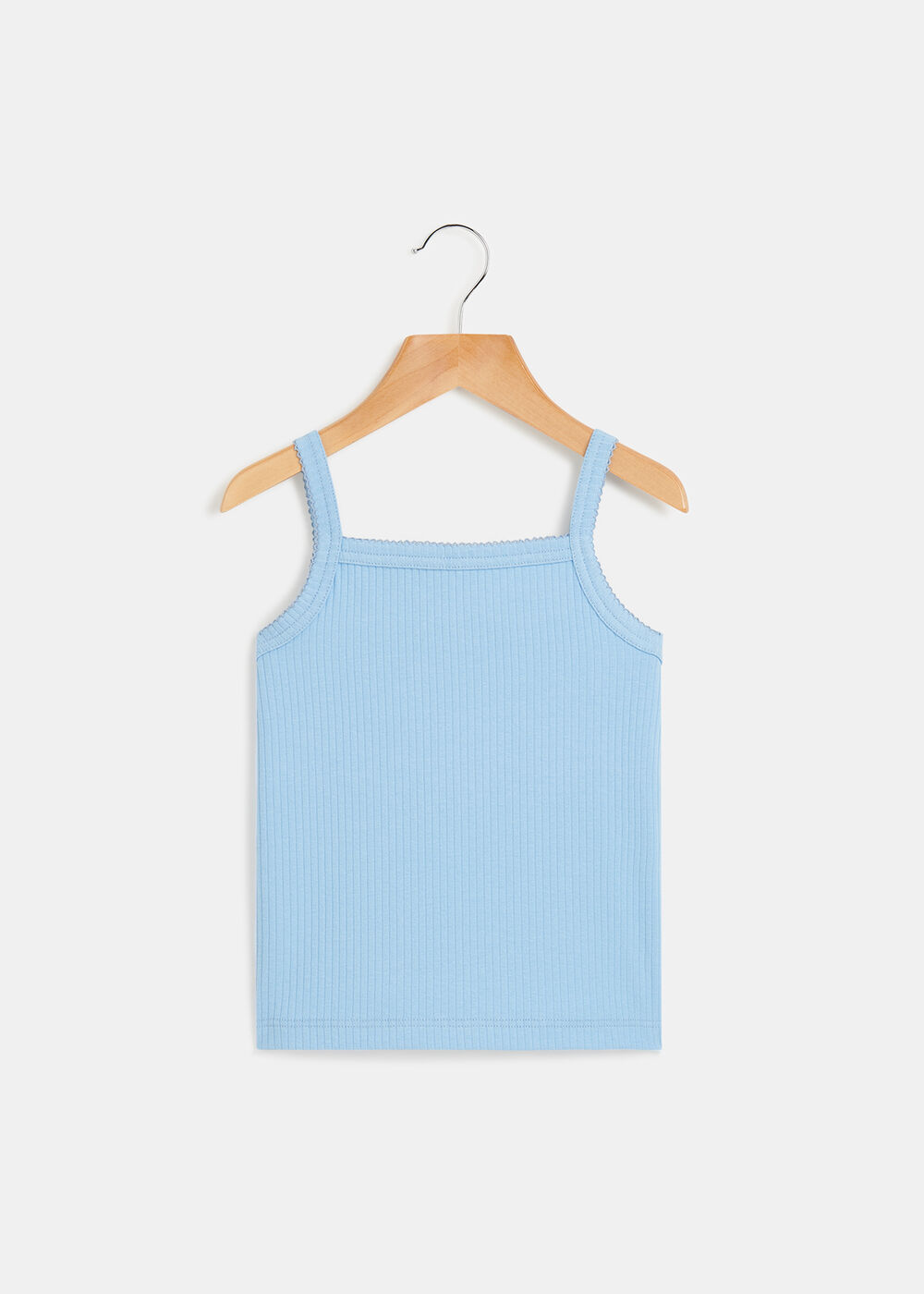 Strappy Ribbed Top