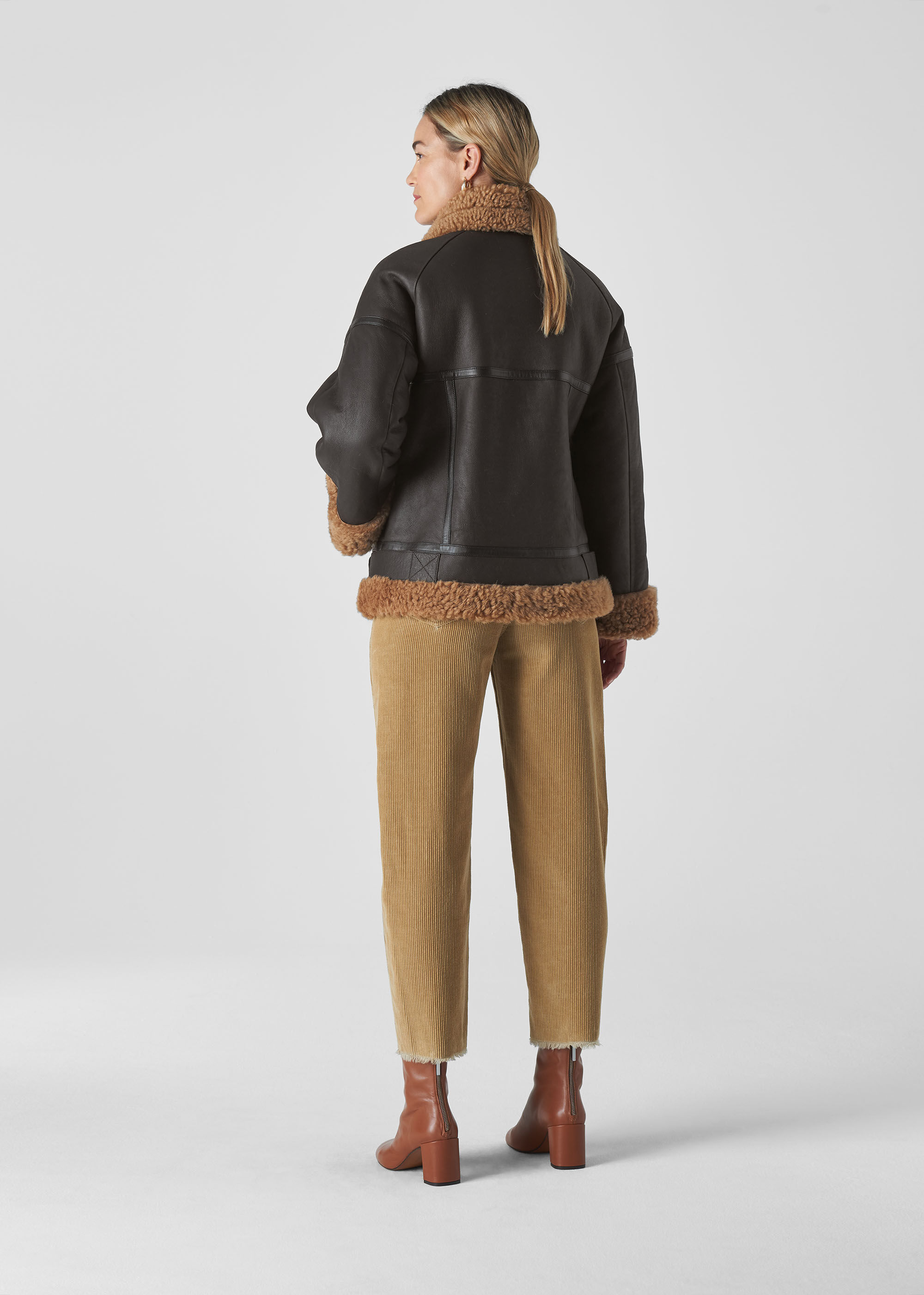 Whistles shearling clearance jacket