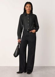 Pocket Detail Cotton Shirt