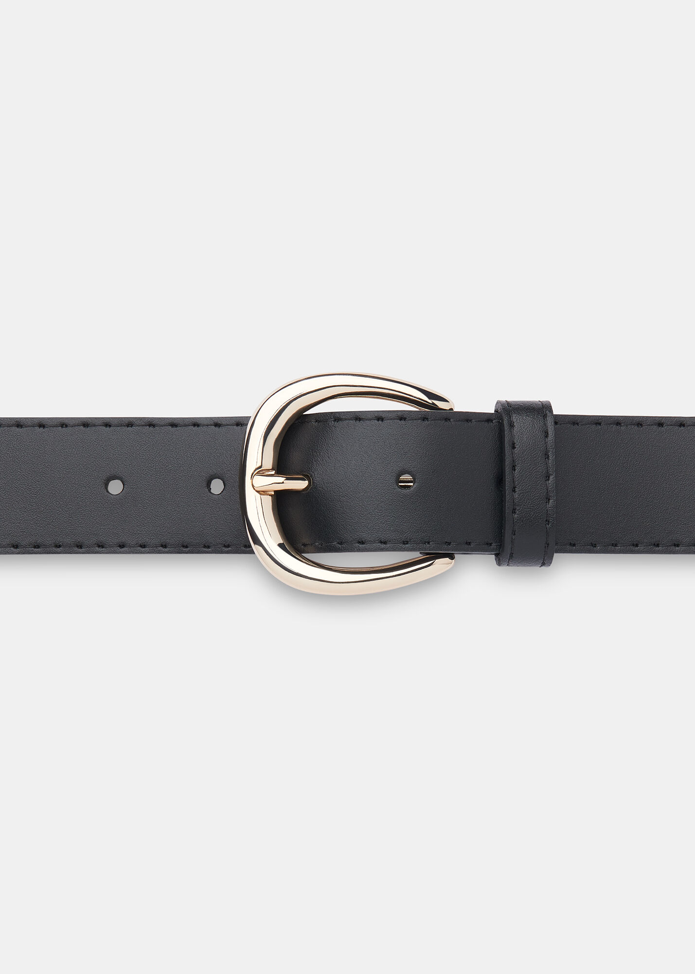Black Wide Belt | WHISTLES | Whistles US |