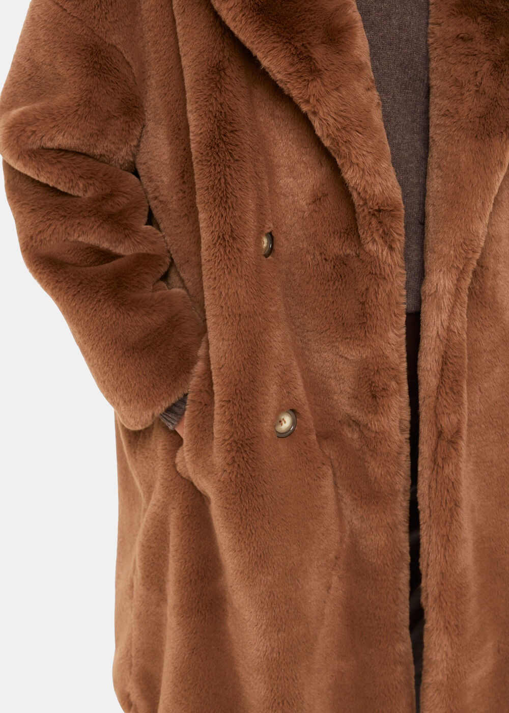 Teddy Faux Fur Coat