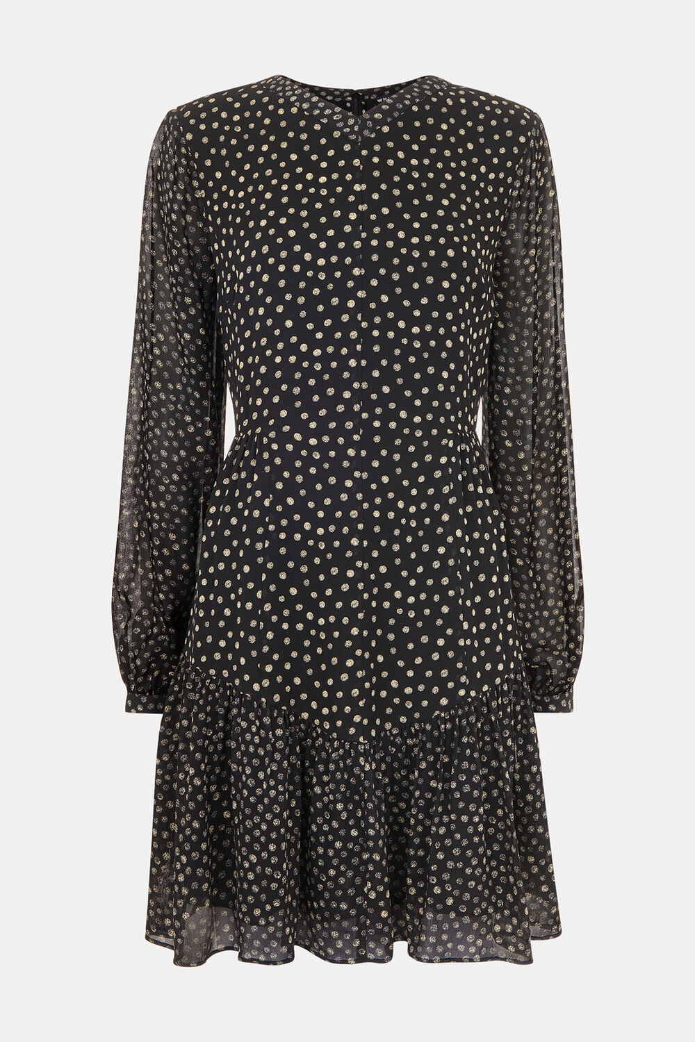 Speckled Polka Dot Dress