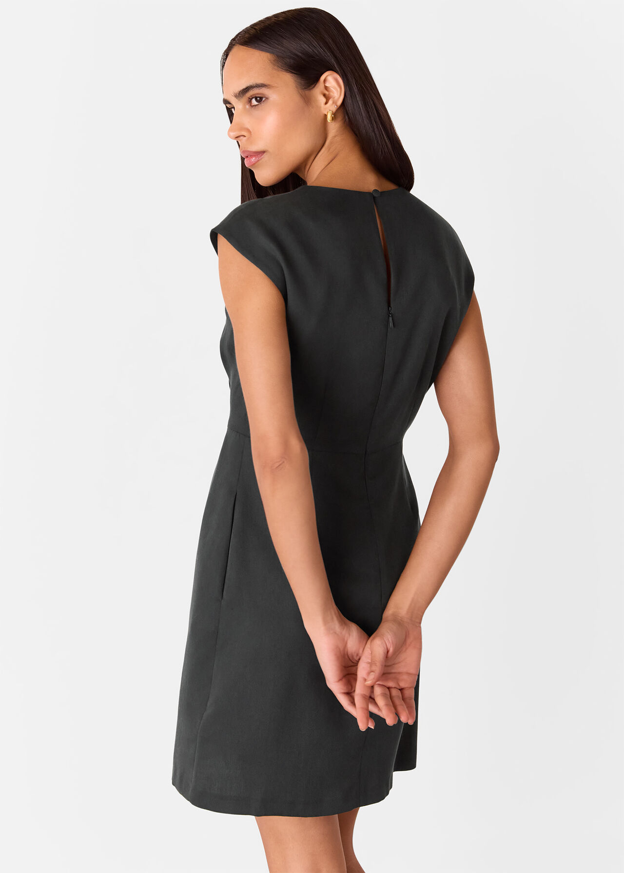 Twist Detail Mini Dress