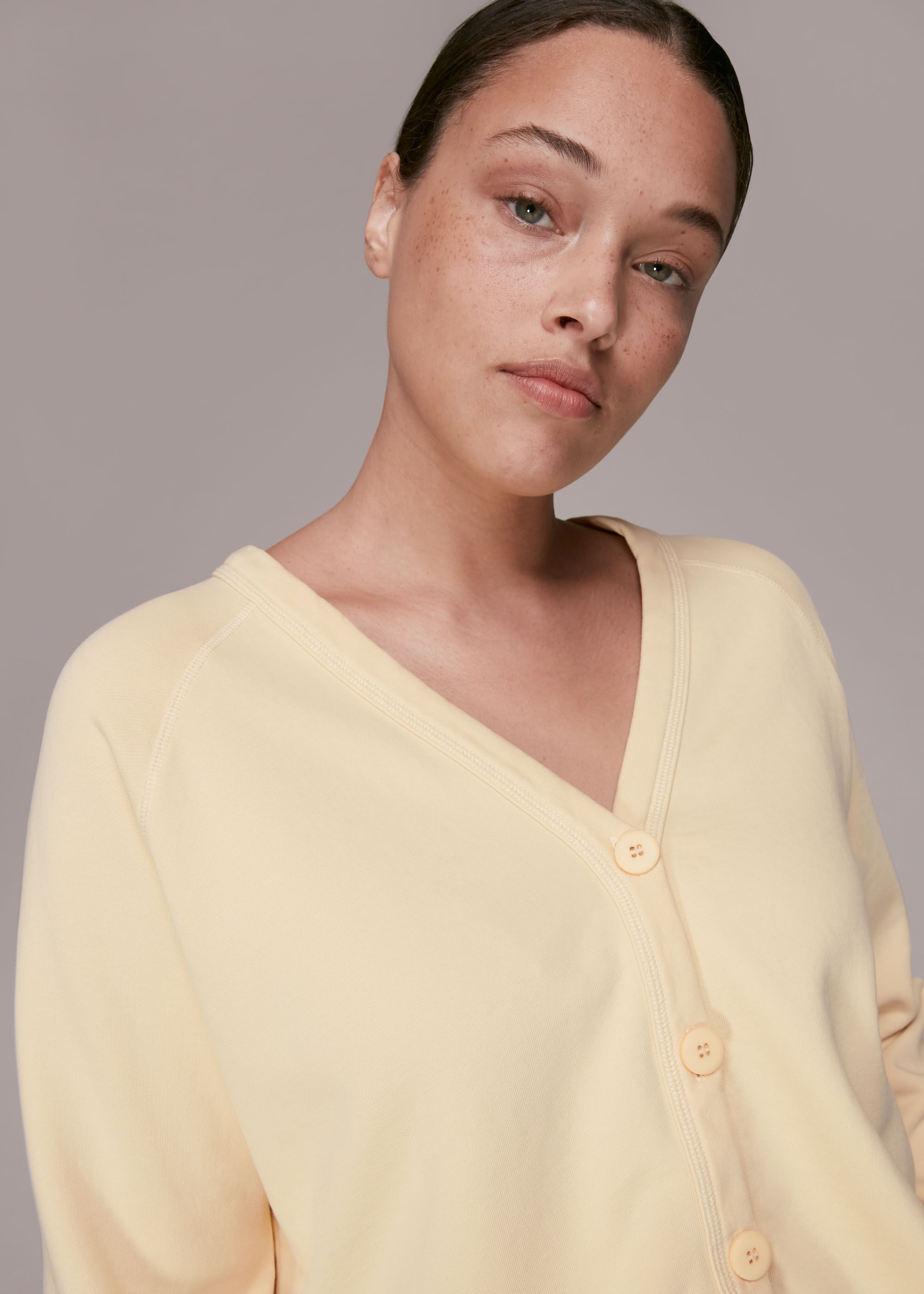 Pale lemon cardigan shop