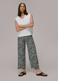 Abstract Smudge Trouser