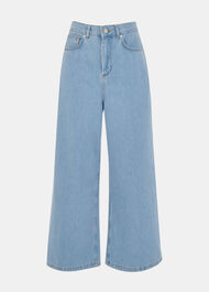 Wide Leg Cropped Jean