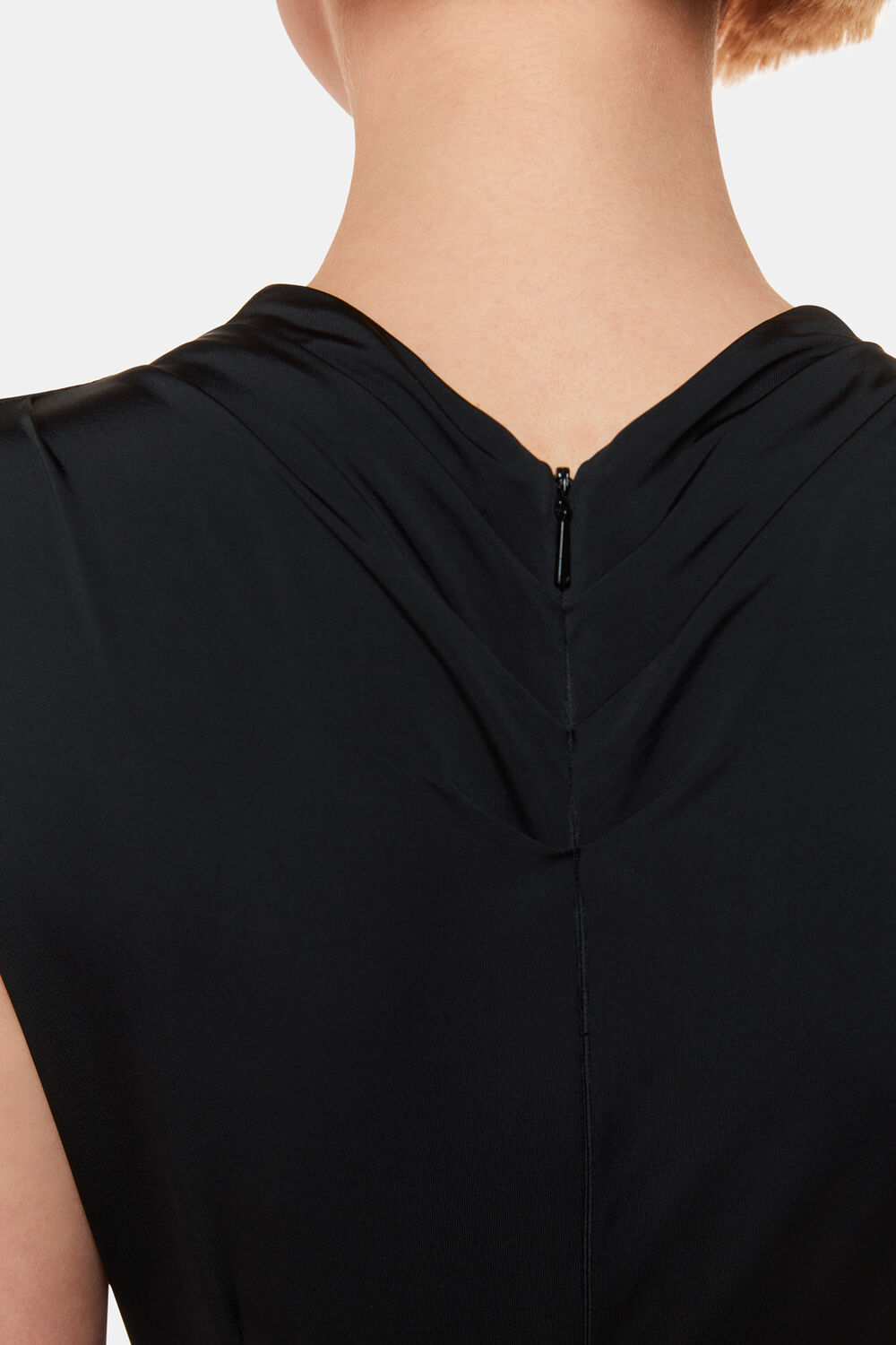 Iris Asymmetric Jersey Dress