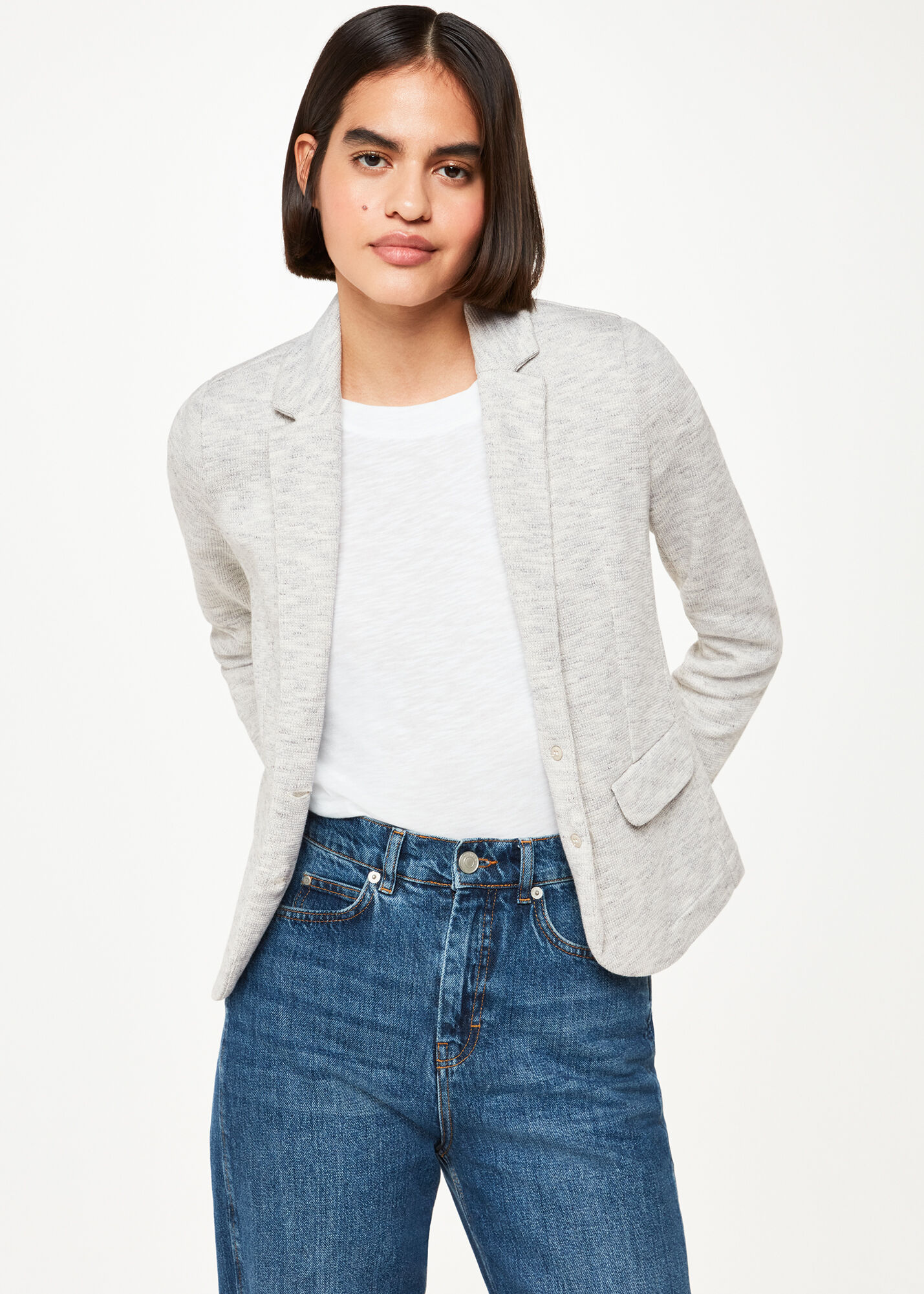 jersey boyfriend blazer
