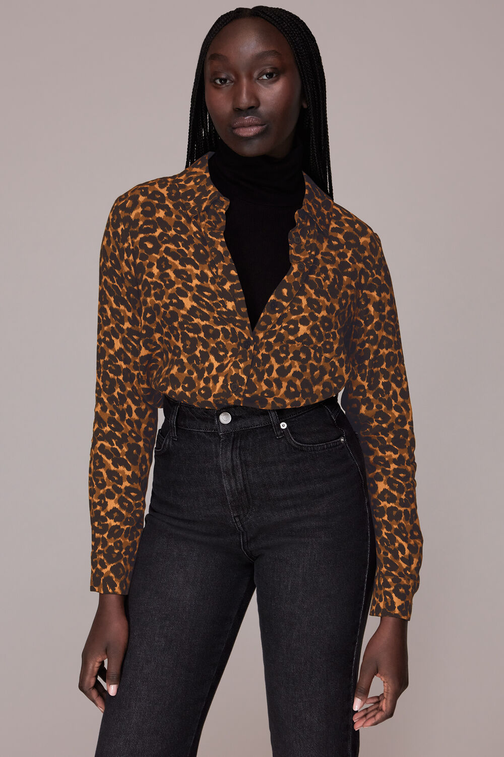 Classic Leopard Print Shirt