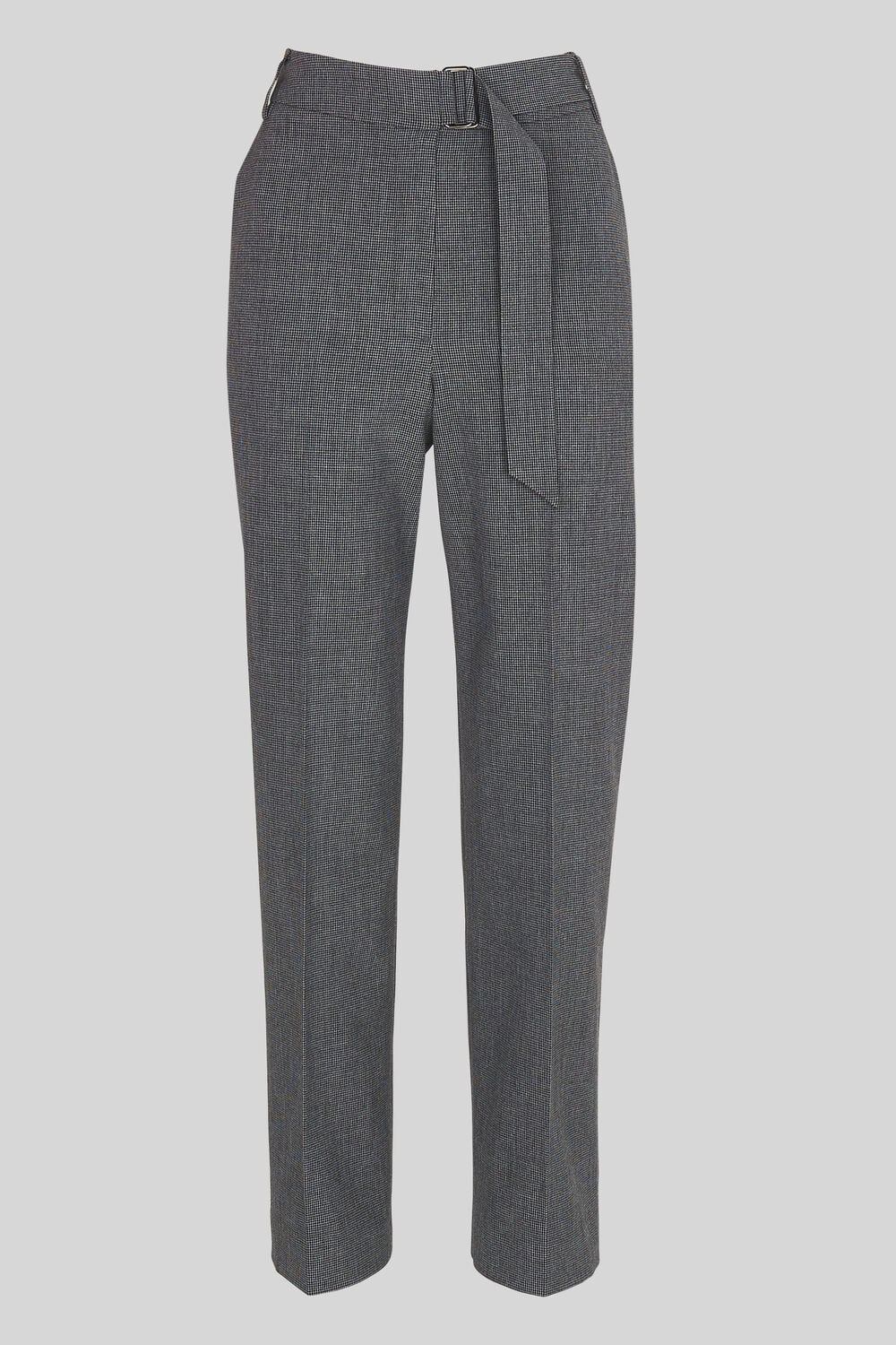Aliza Belted Check Trouser