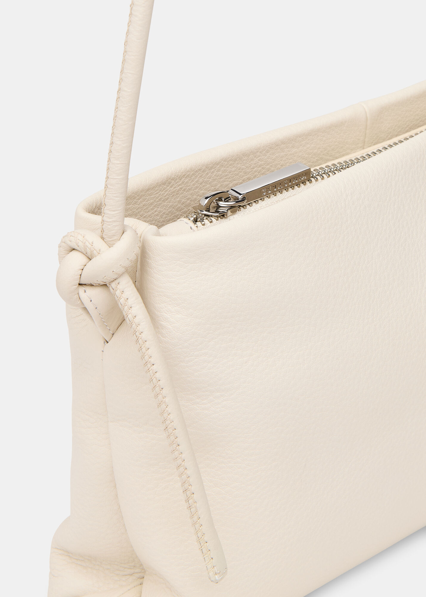 Ivory Amity Triple Pouch Bag | WHISTLES | Whistles US |