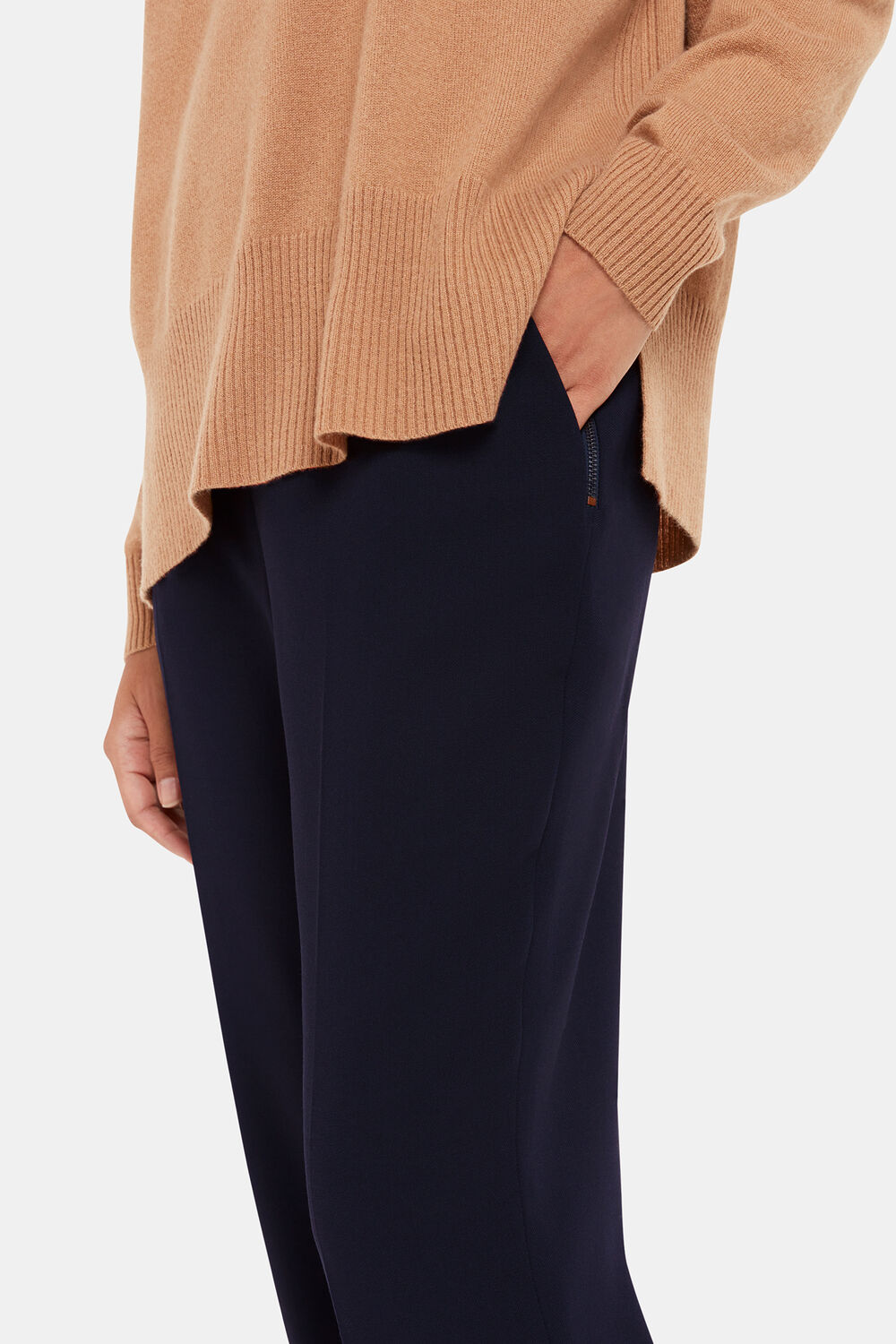 Navy Ella Essential Trouser
