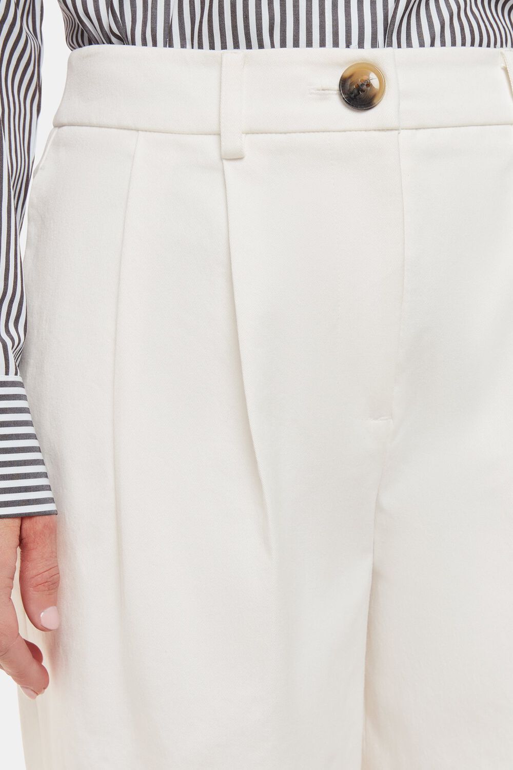 Petite Bethany Barrel Leg Trouser