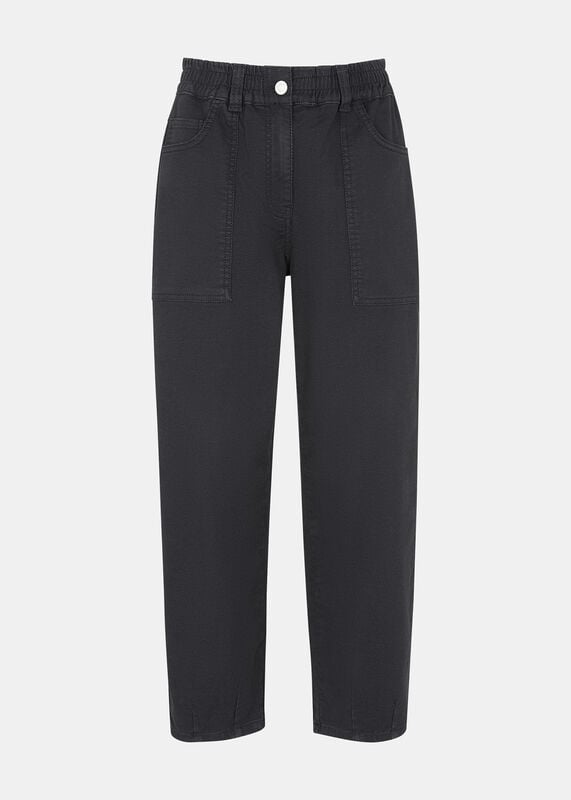Black Tessa Casual Trouser