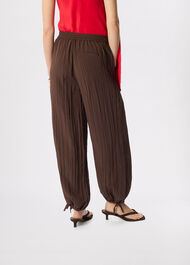 Balloon Tie Hem Trousers