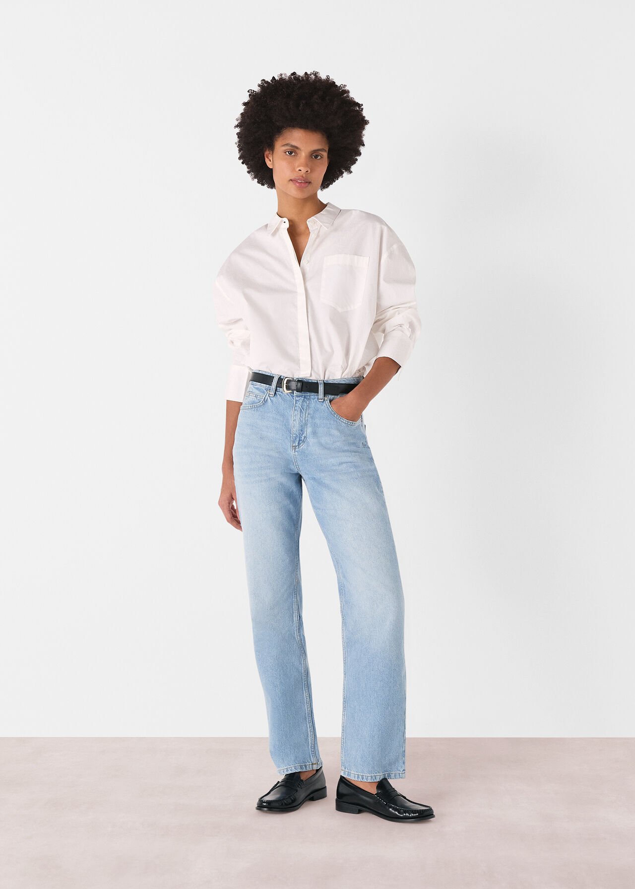 Authentic Column Leg Jean