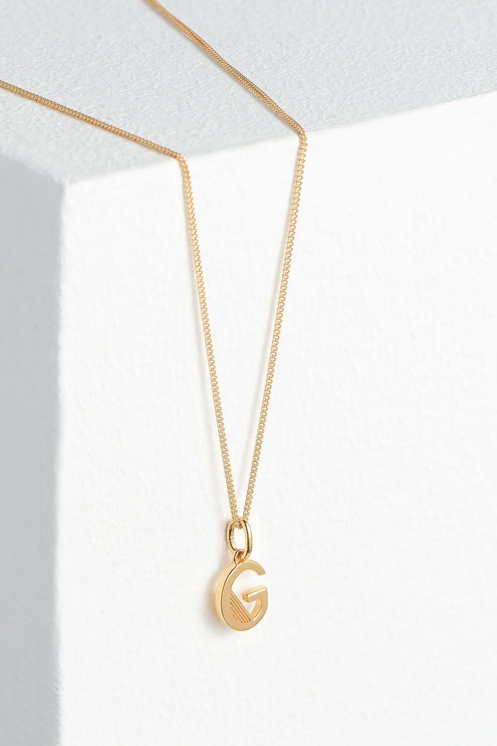 Rachel Jackson Letter Necklace Gold
