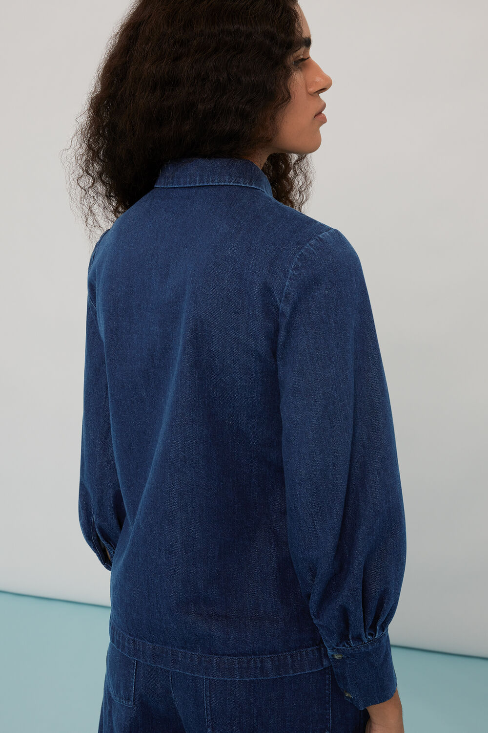 Nino Chambray Collared Shirt