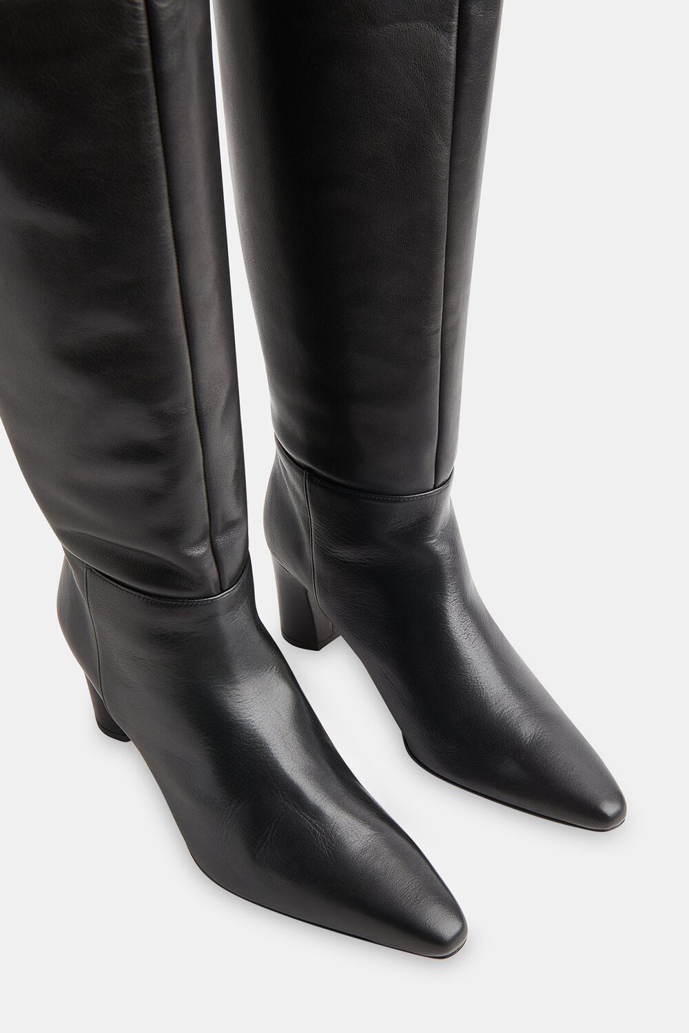 Black Inessa Over The Knee Boot