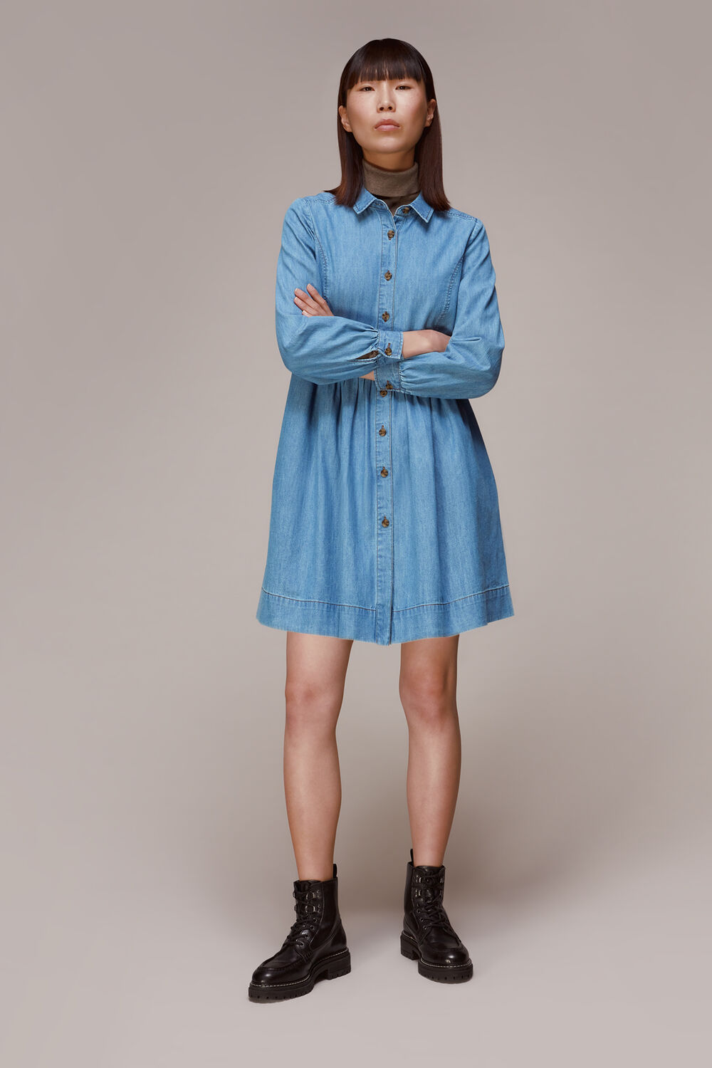Chambray Dress