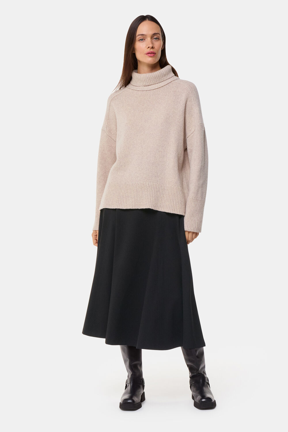 Ponte Full Skirt