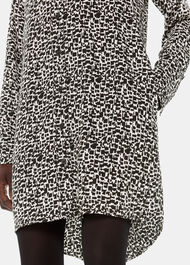 Helena Fuzzy Squares Dress