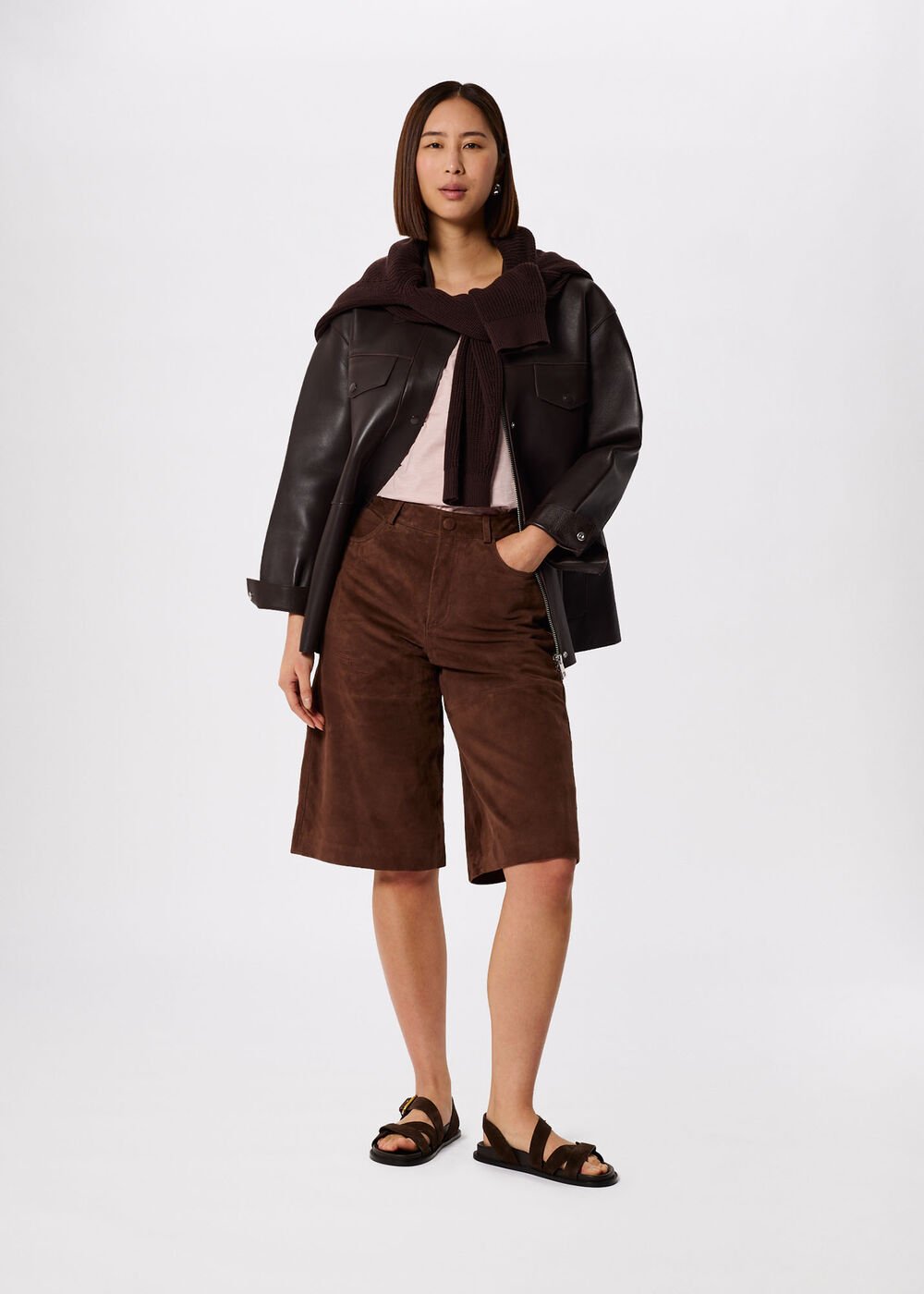 Willa V-Neck Cap Sleeve Tee