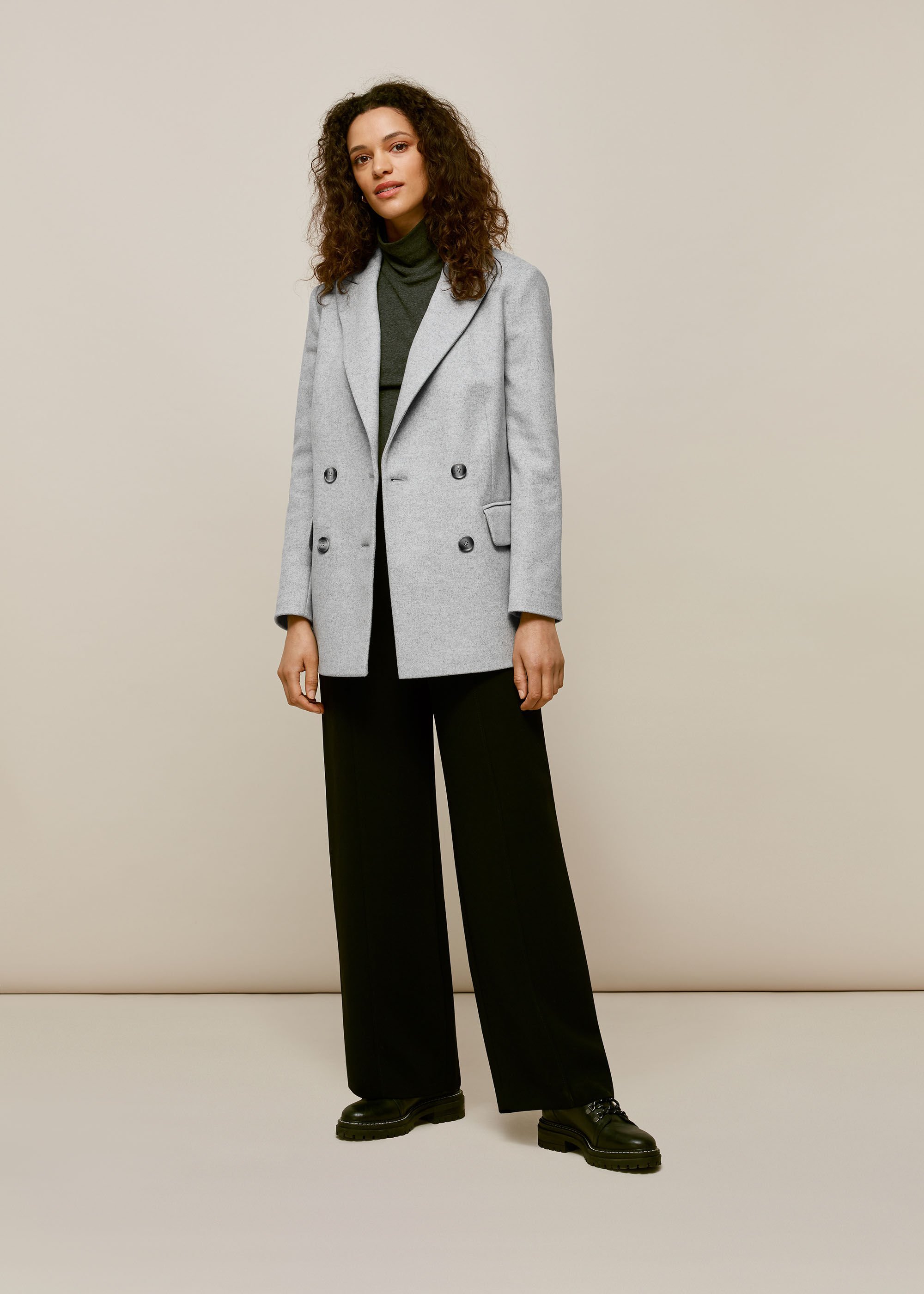 Oversized Wool Blazer
