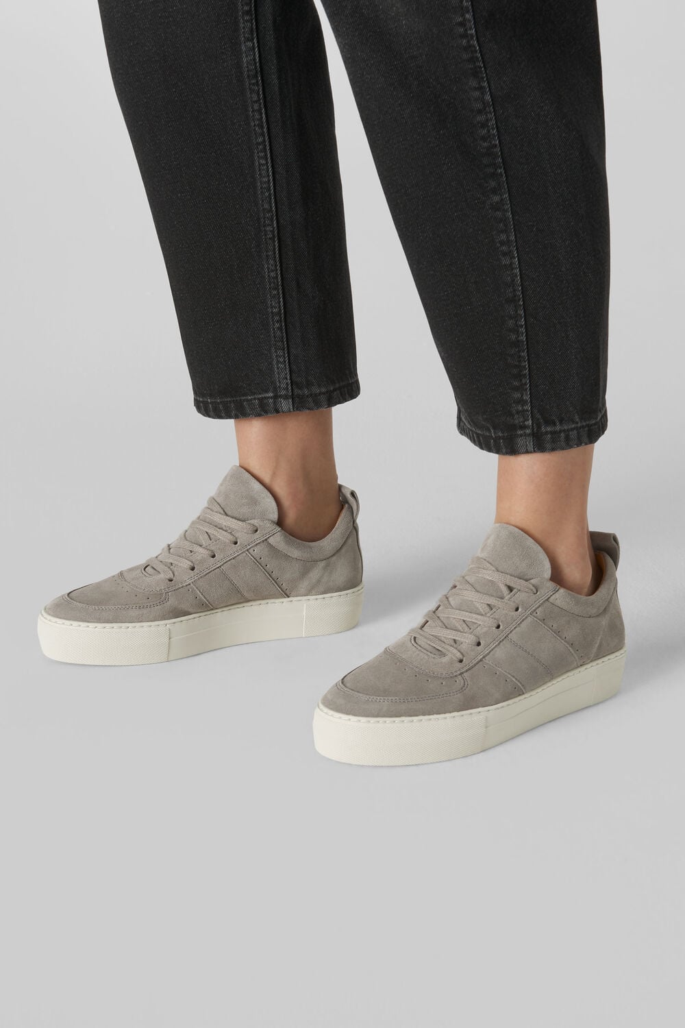 Anna Deep Sole Trainer Grey