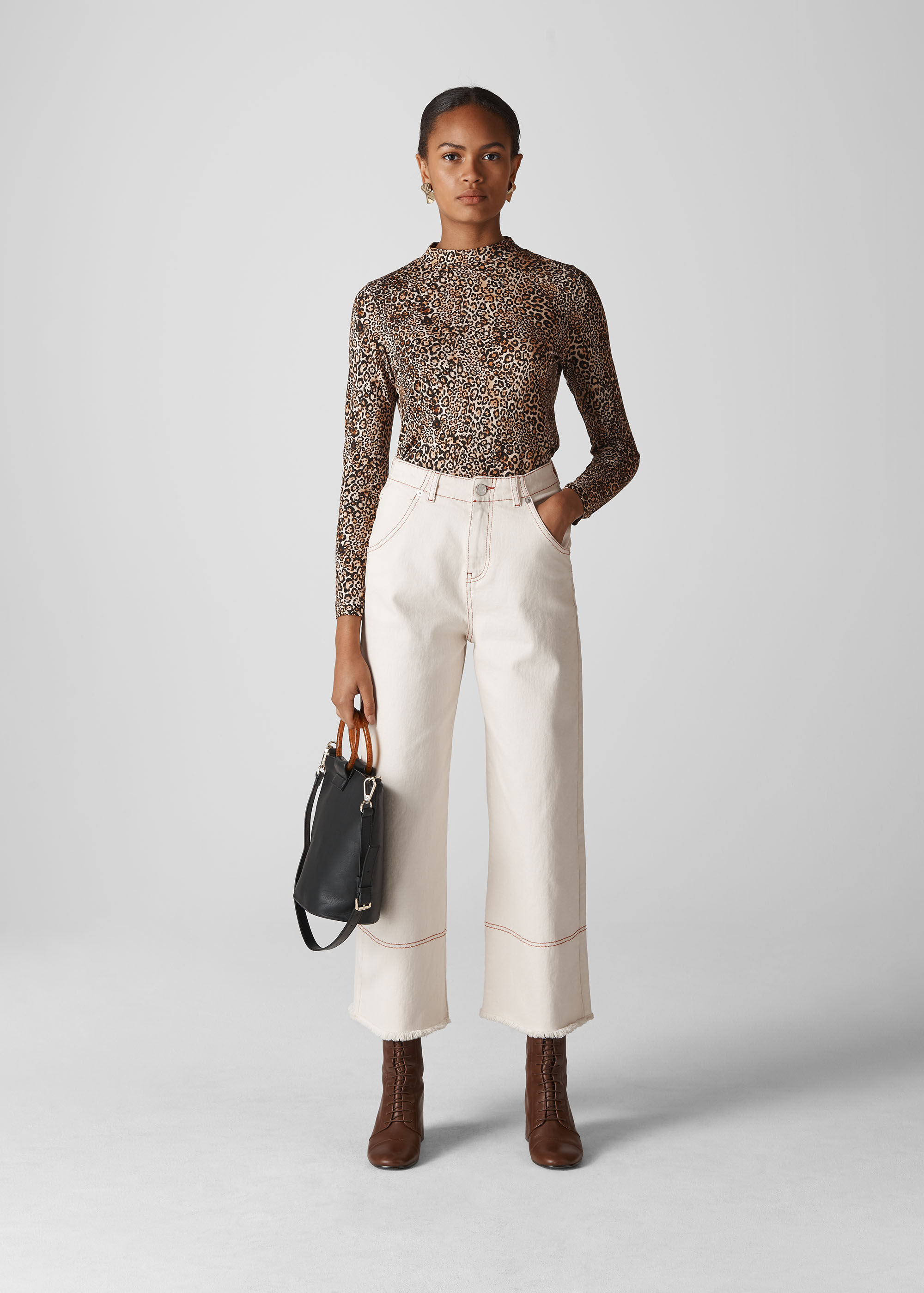 Leopard Print Essential Top