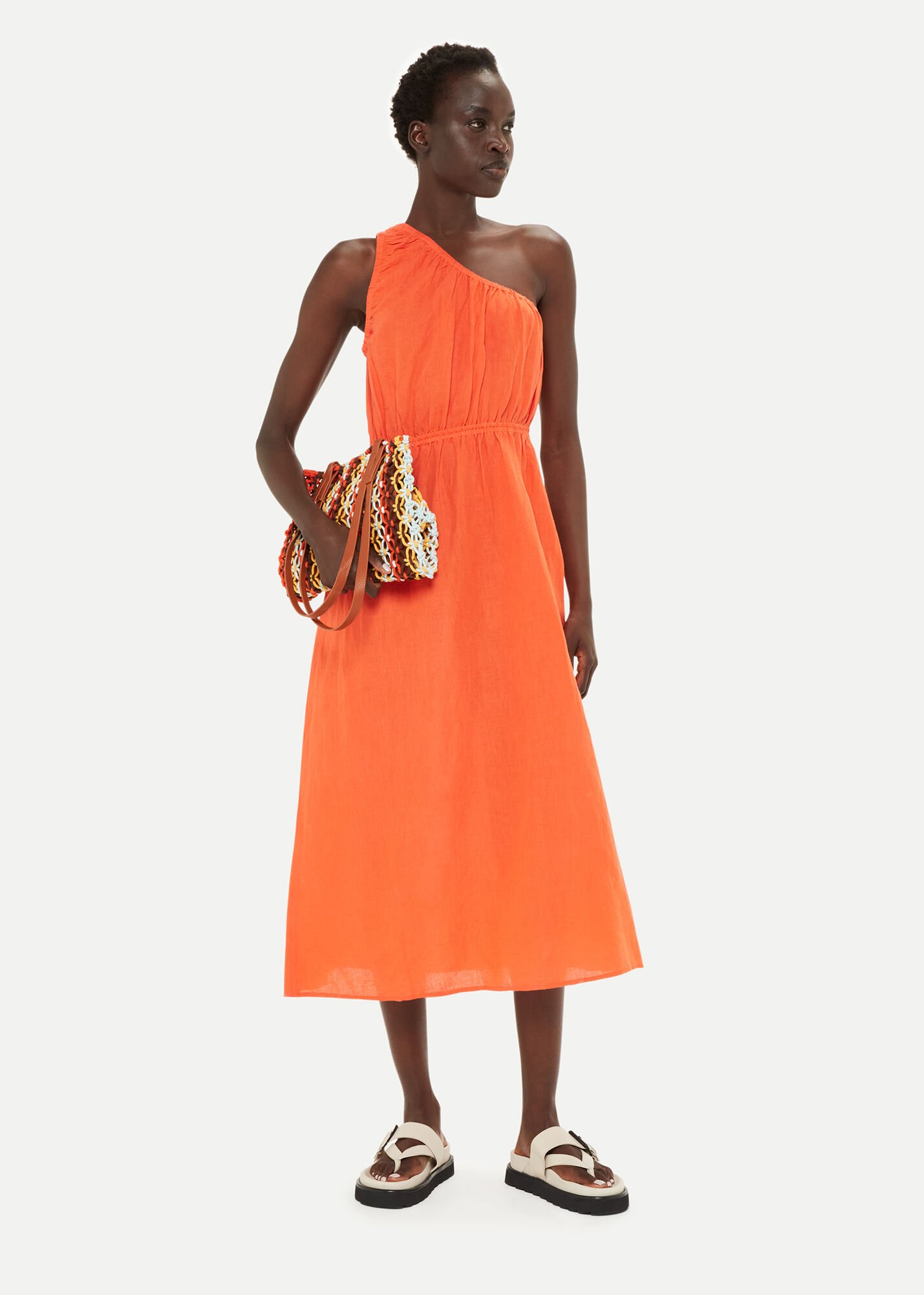 Linen best sale tea dress
