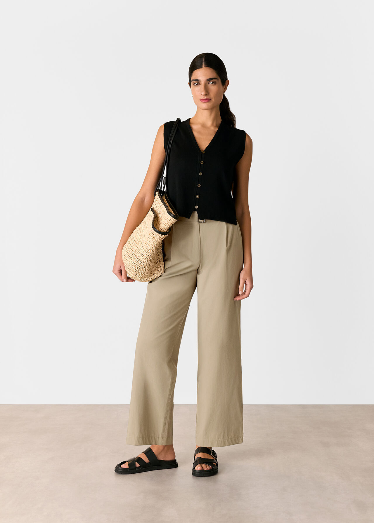 Kate Belt Detail Trouser