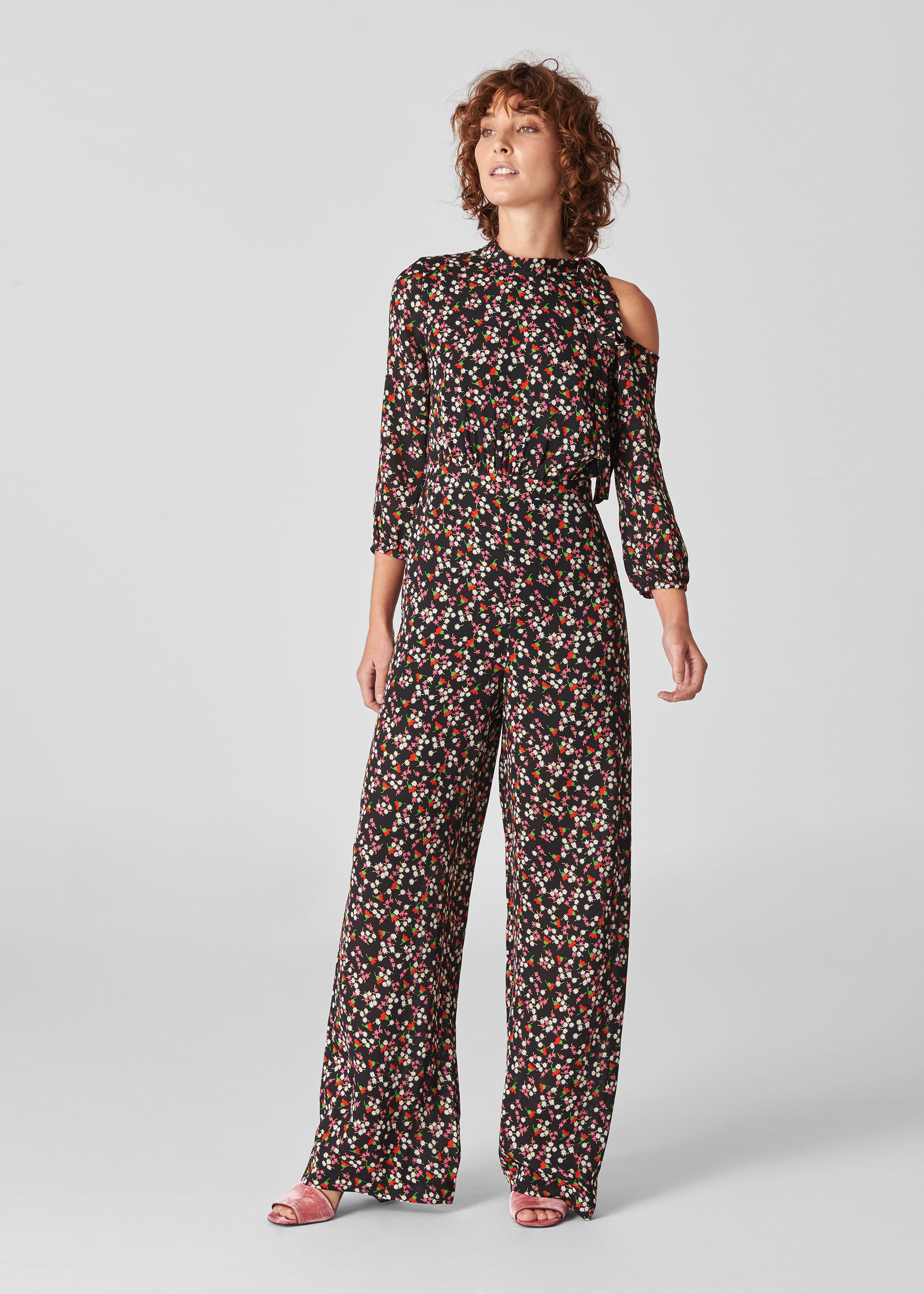 Silk discount jumpsuit pajamas
