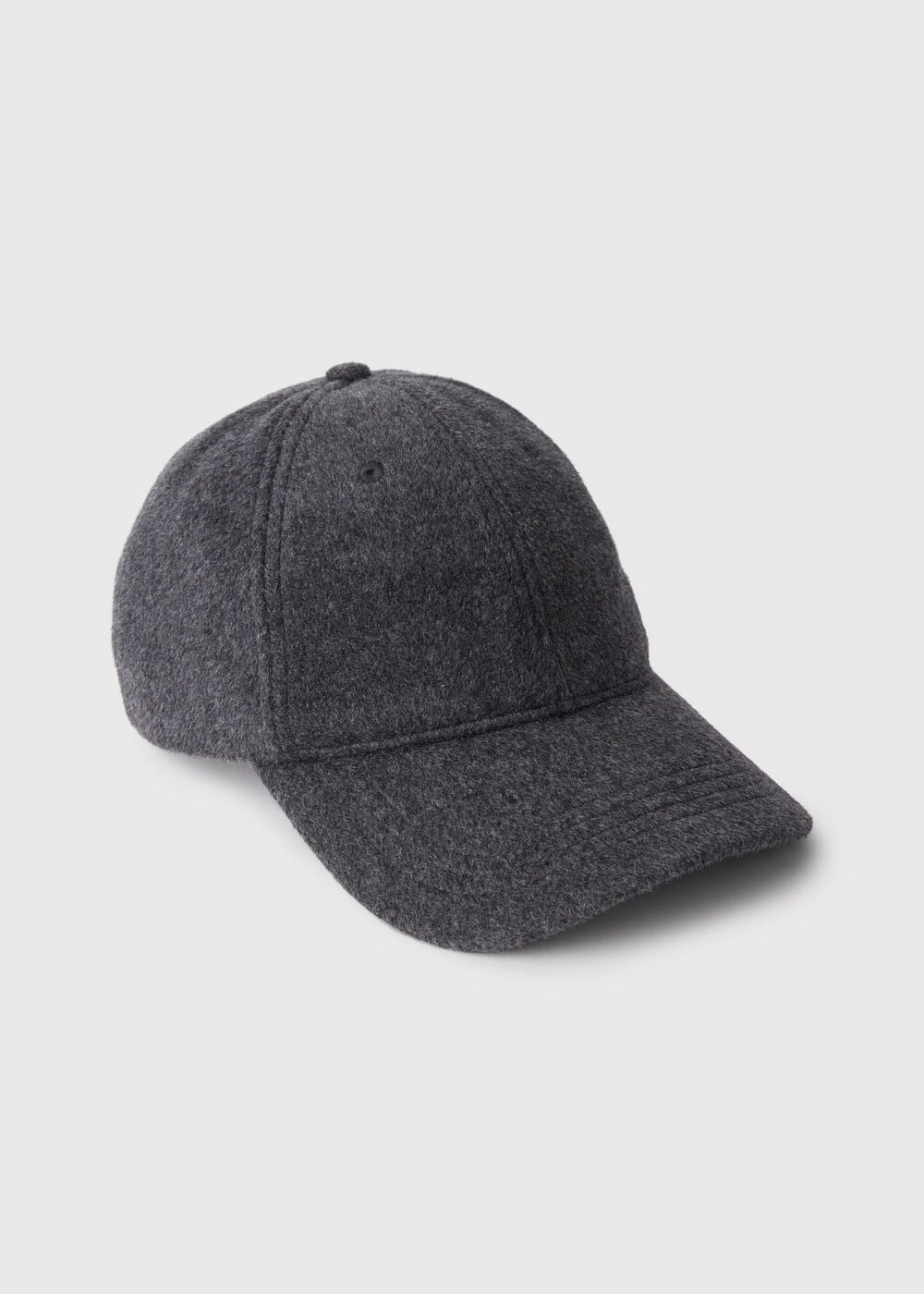 Grey Wool Cap