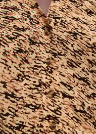 Bark Print Tie Waist Jumpsuit