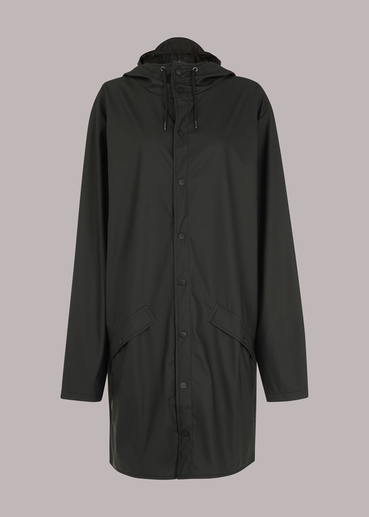 Rains Long Hooded Jacket