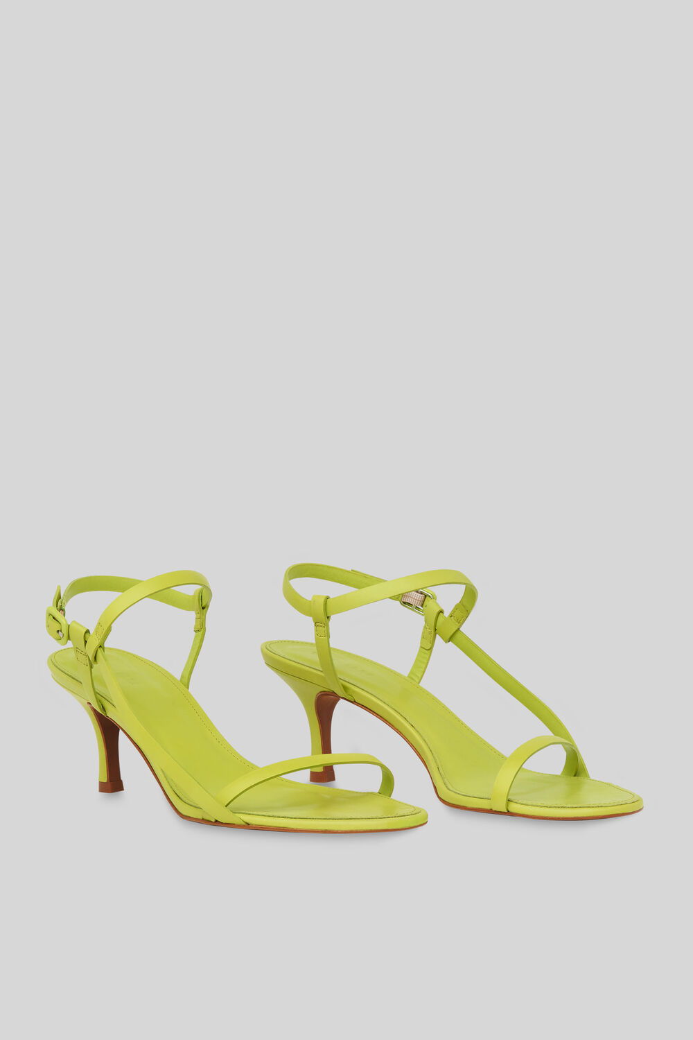 Milana Asymmetric Sandal Lime