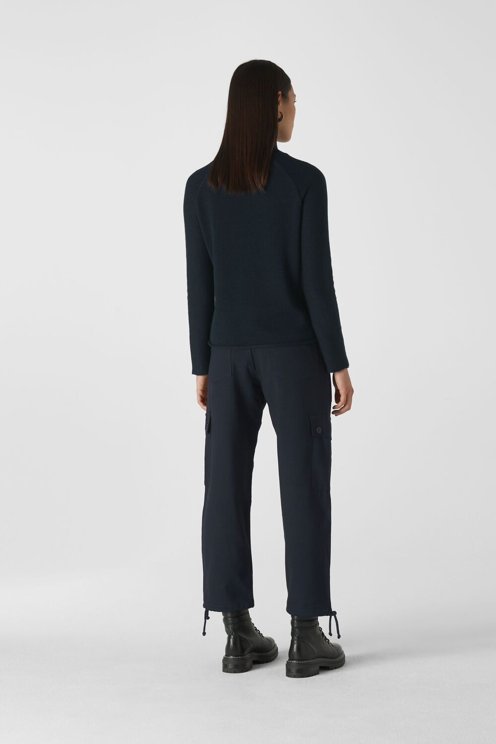 Steffi Utility Cargo Trouser Navy