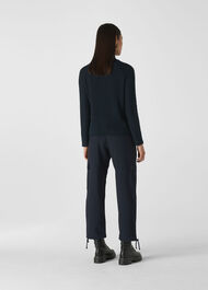 Steffi Utility Cargo Trouser Navy