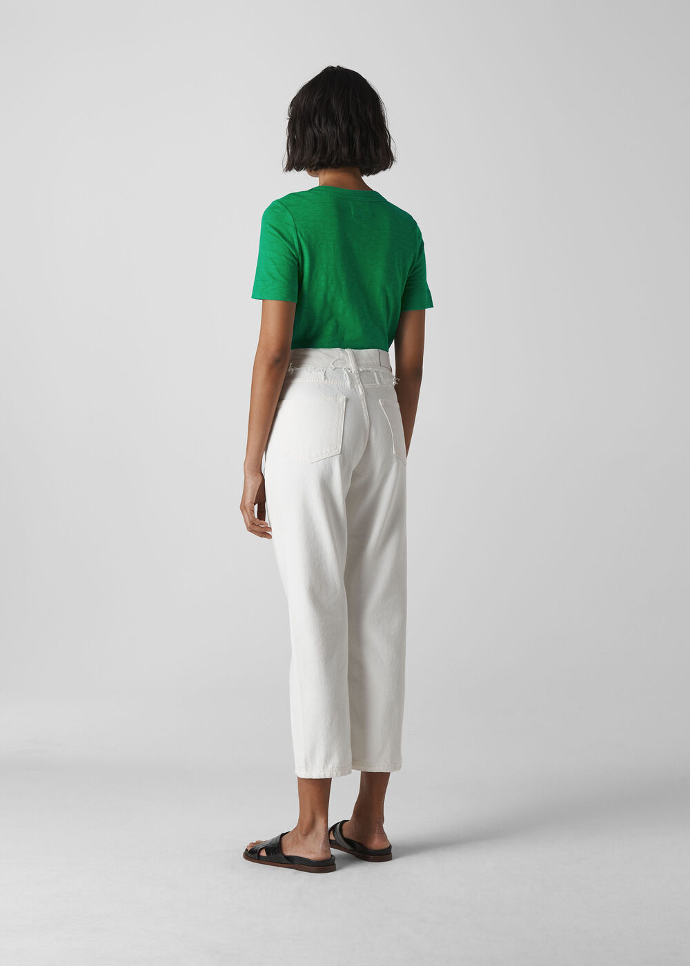Rosa Double Trim T Shirt Green