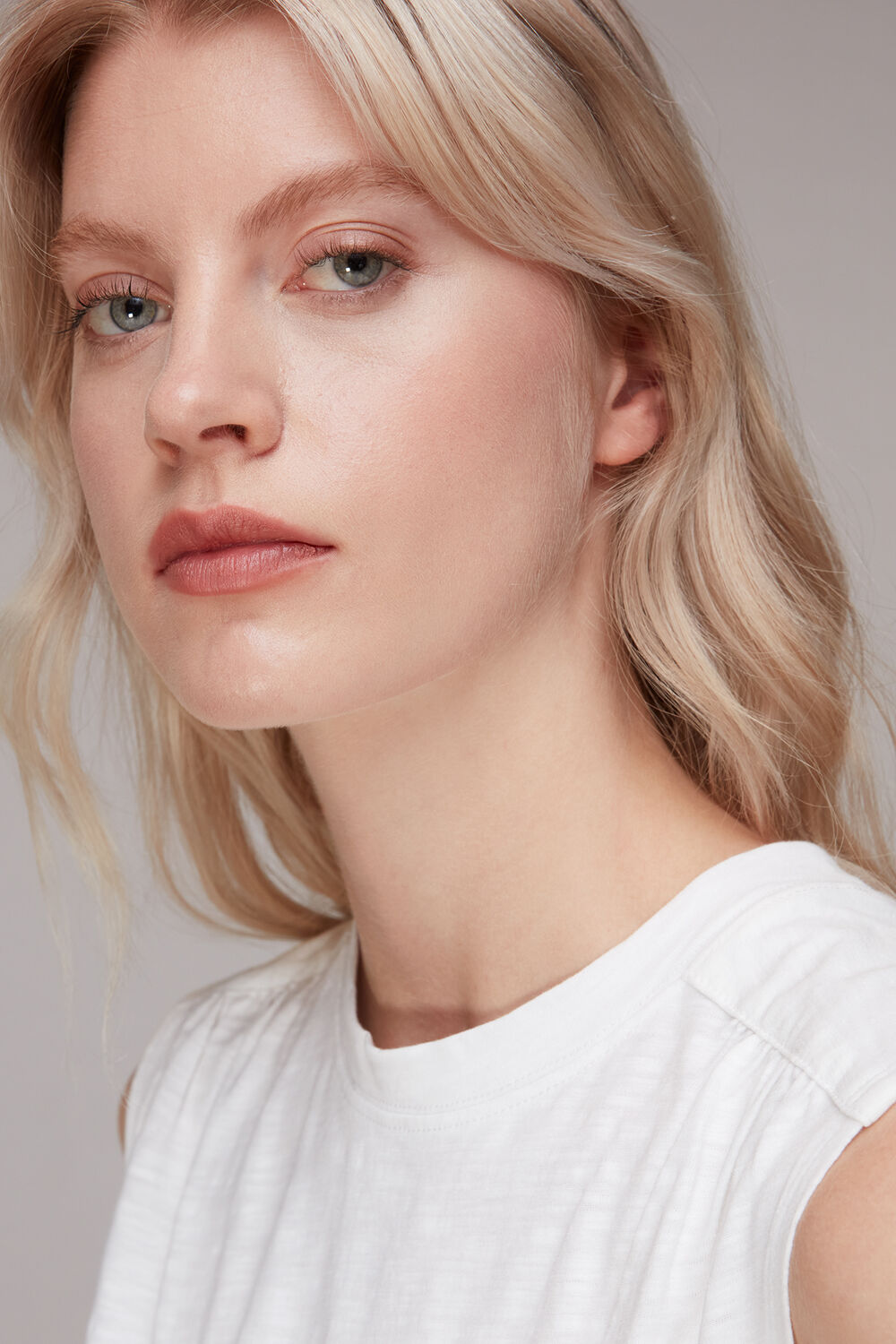 Gathered Shoulder Tank