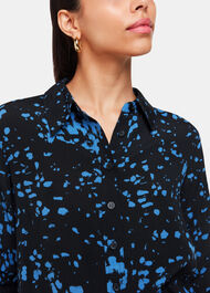Smudged Spot Print Shirt