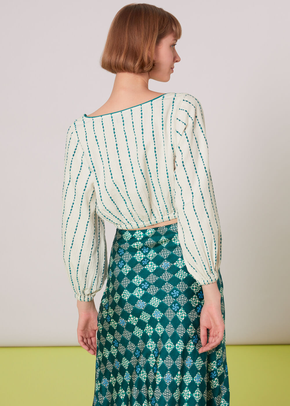 Myla Embroidered Crop Top
