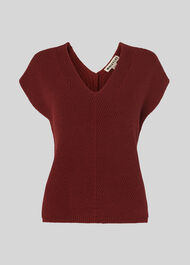 Pomona Rib Sweater Burgundy