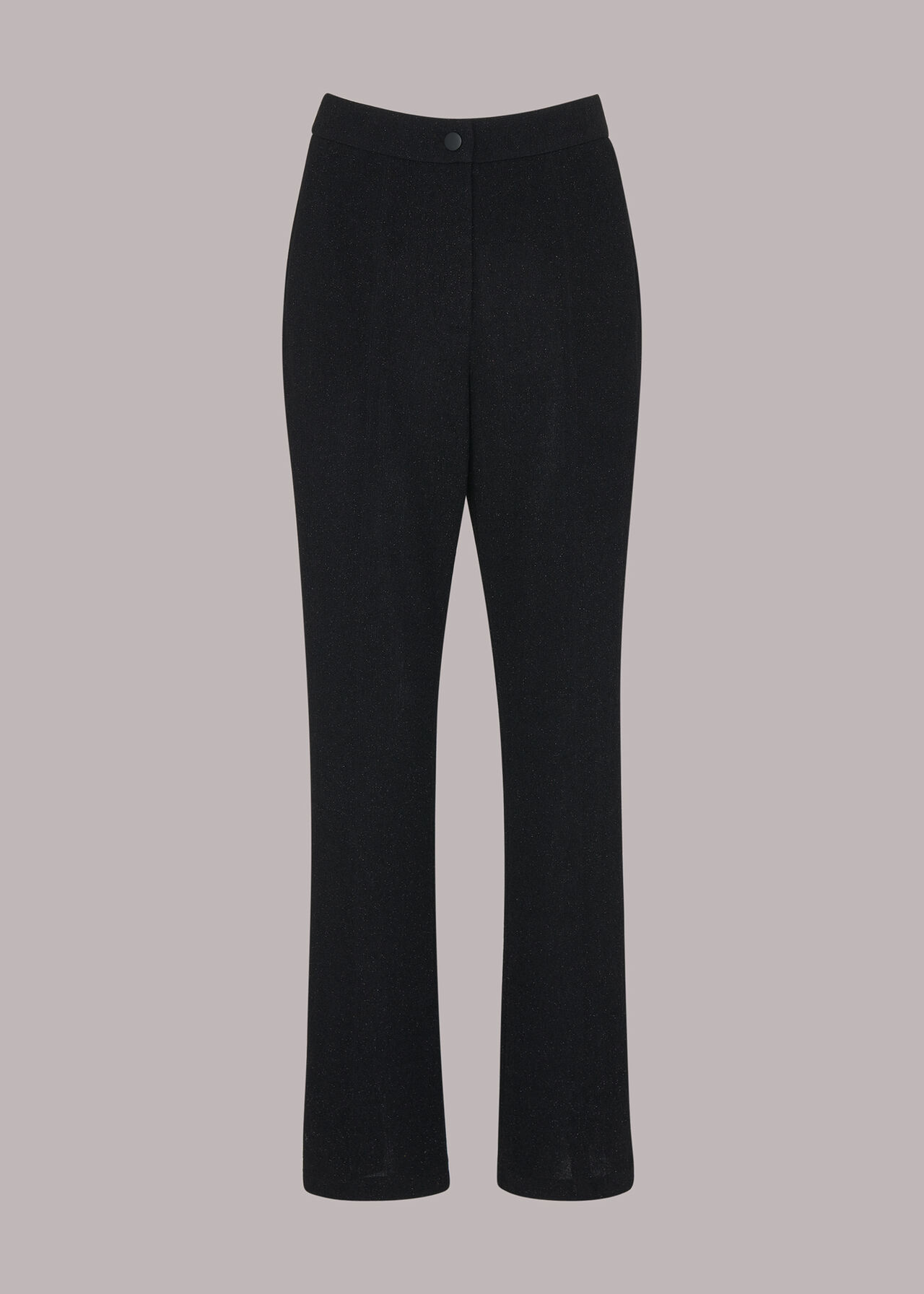 Black Gillian Sparkle Trouser, WHISTLES