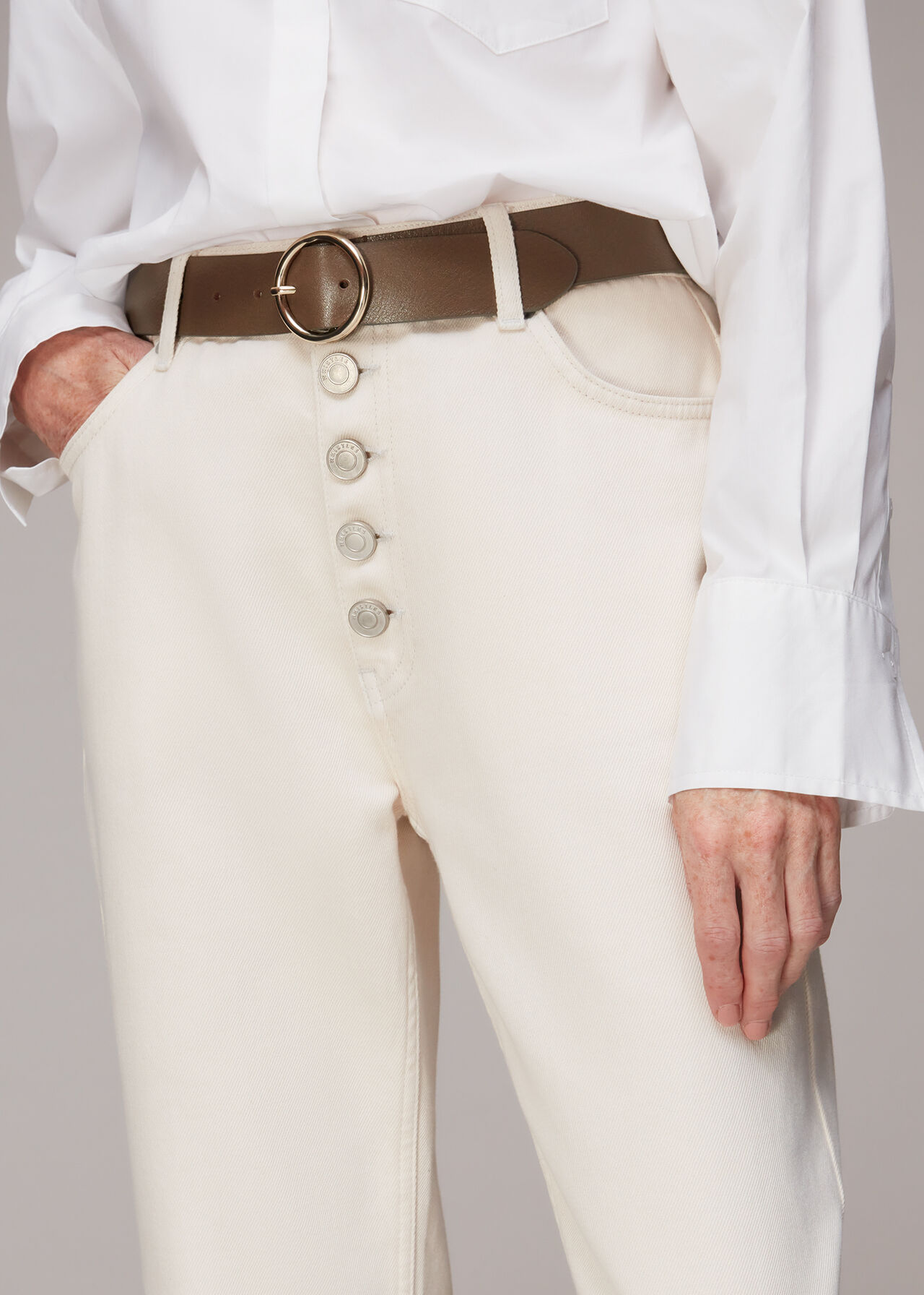 Circle Buckle Belt