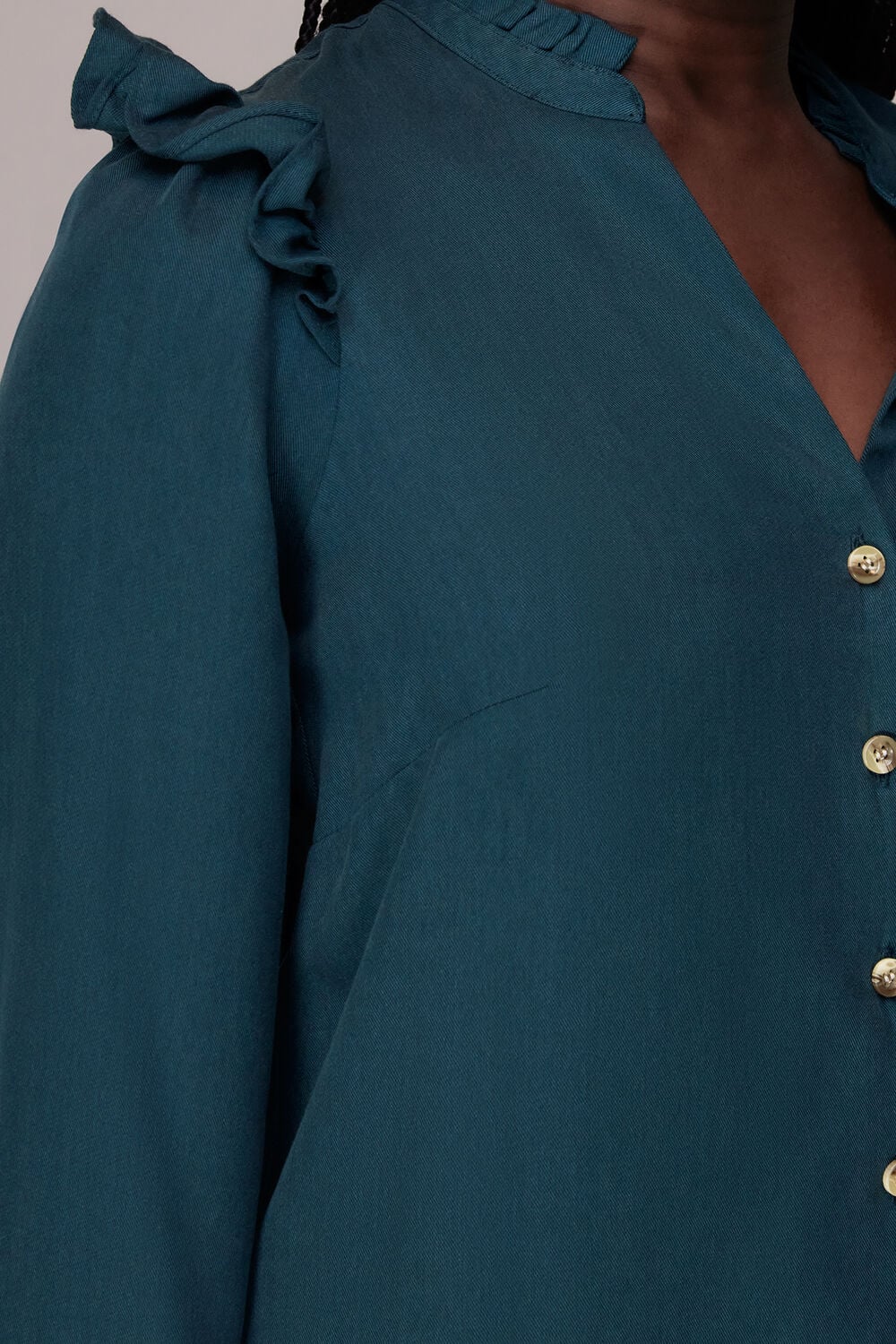Katie Button Through Dress
