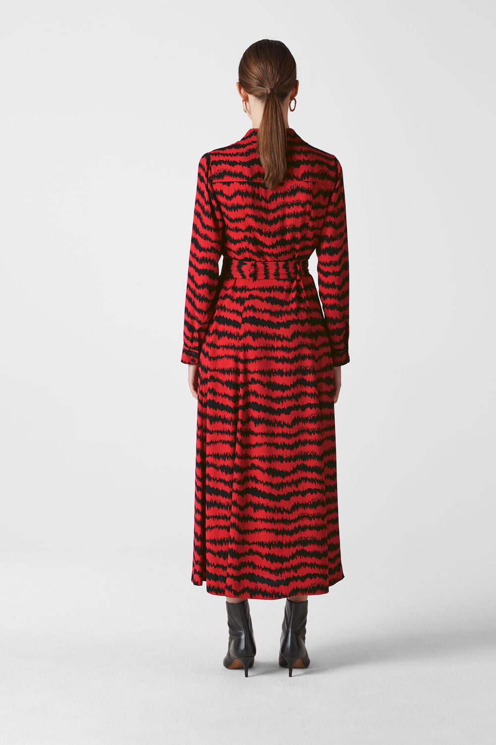 Milla Animal Utility Dress Red/Multi