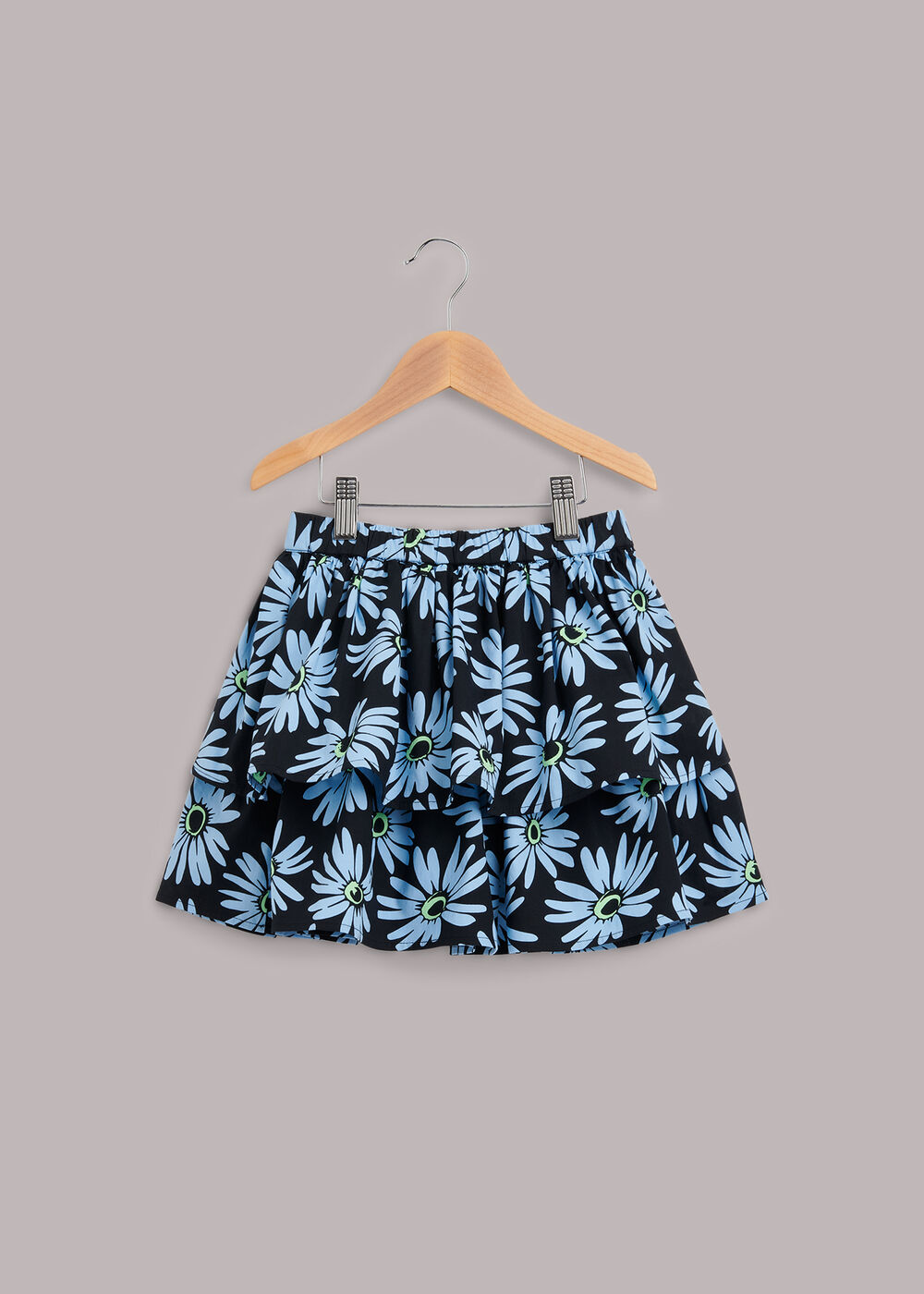 Daisy Print Ra Ra Skirt
