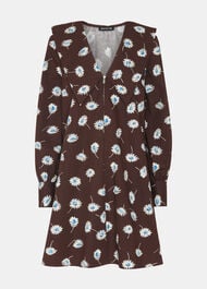 Watercolour Daisy Poplin Dress